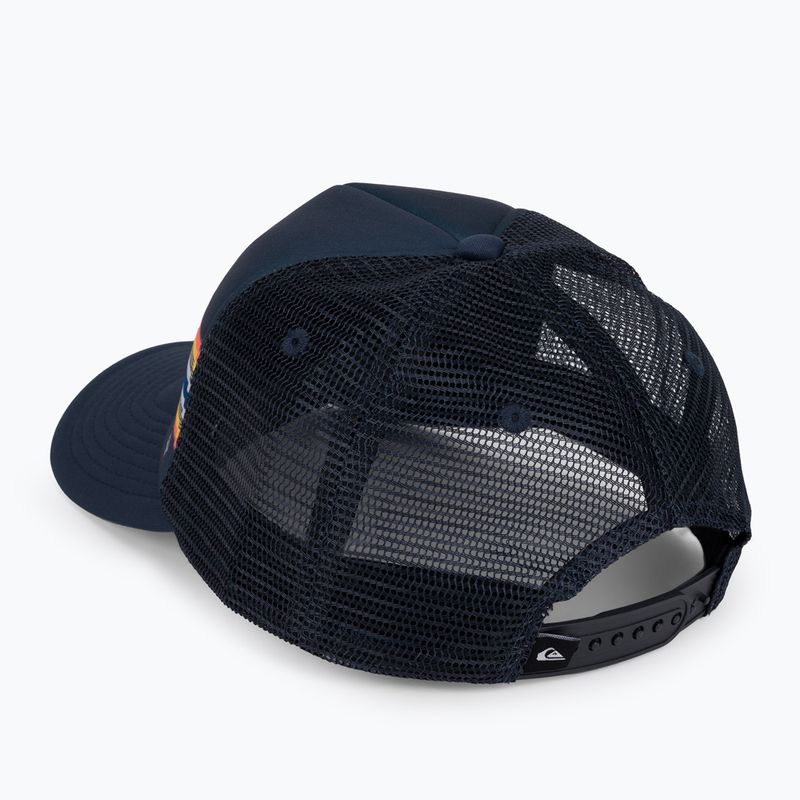 Pánska bejzbalová čiapka Quiksilver Buzzard Coop navy blazer 3