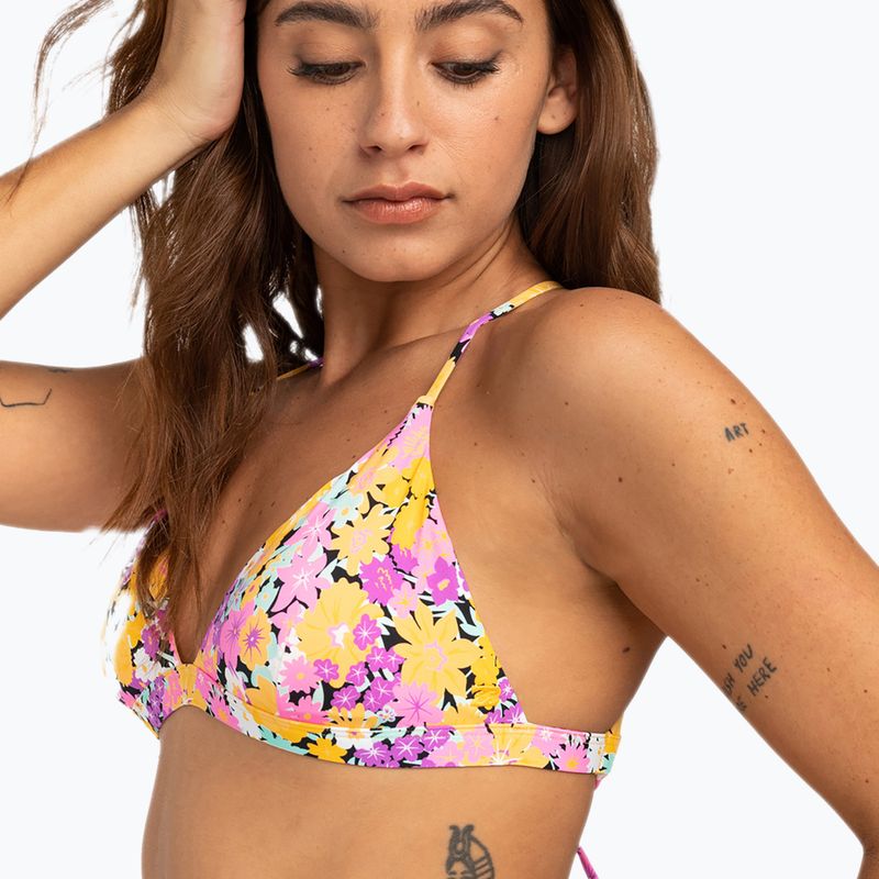 Vrchný diel plaviek Billabong Sol Searcher Cross Back flowers 4