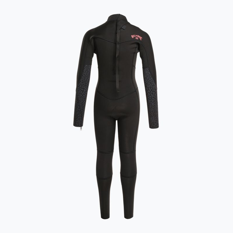 Detská plavecká pena Billabong 3/2 Teen Synergy BZ FL Full wild black 3