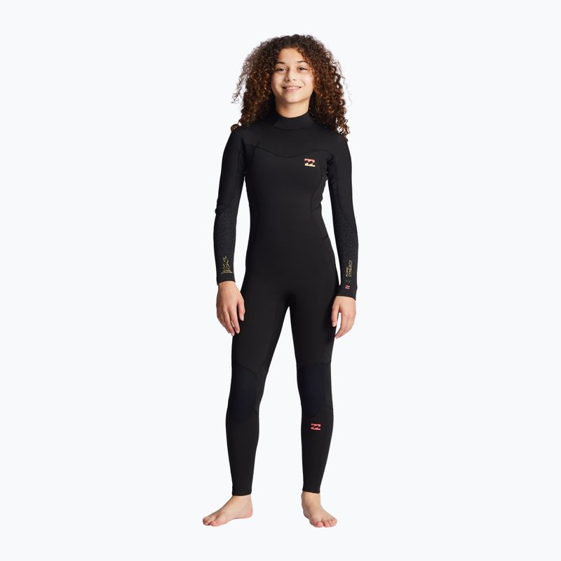 Detská plavecká pena Billabong 3/2 Teen Synergy BZ FL Full wild black 6
