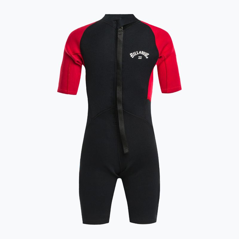 Detská plavecká pena Billabong 2/2 Boys Intruder BZ SS Spring red 3
