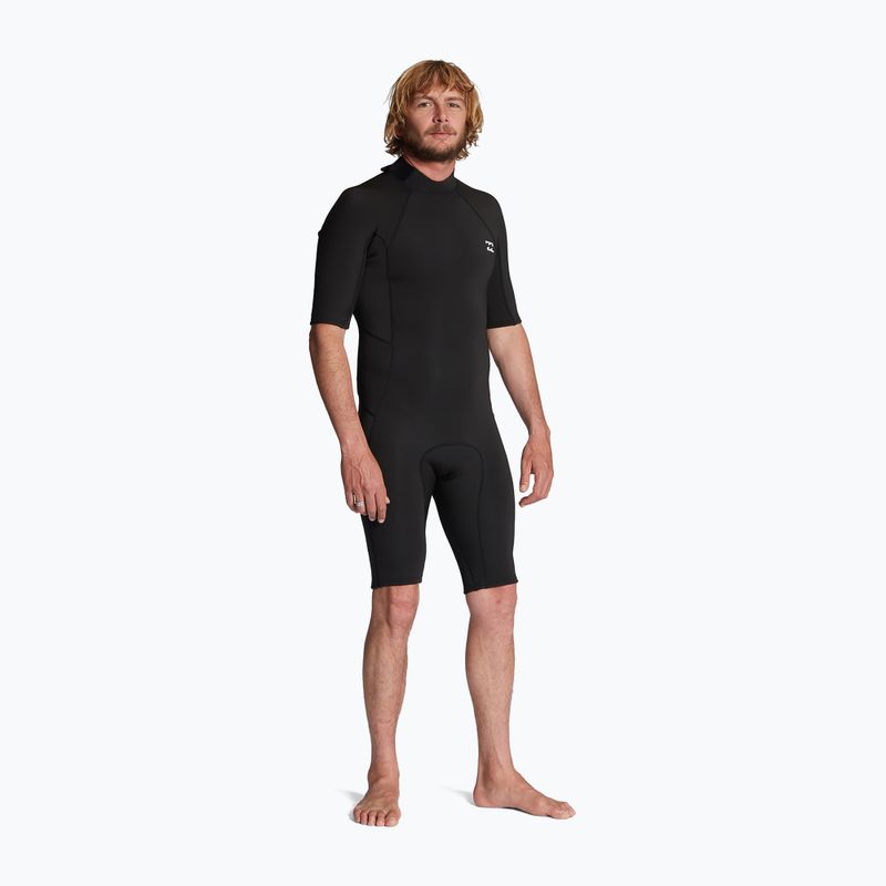 Pánsky neoprénový oblek Billabong 2/2 Absolute BZ SS FL Spring black 9