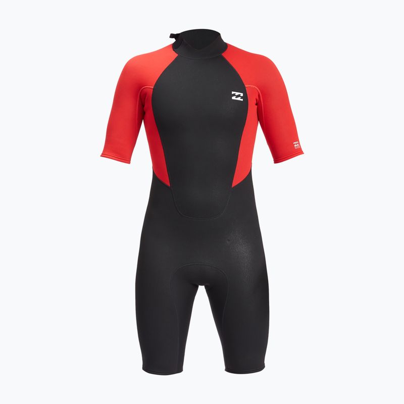 Pánsky neoprénový oblek Billabong 2/2 Intruder BZ SS Spring red