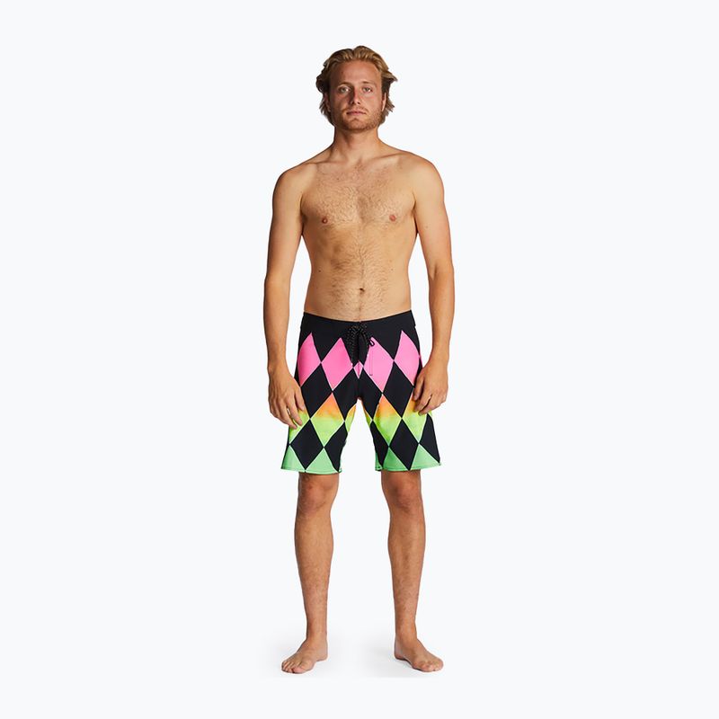 Pánske plavecké šortky Billabong Sundays Airlite neon 2