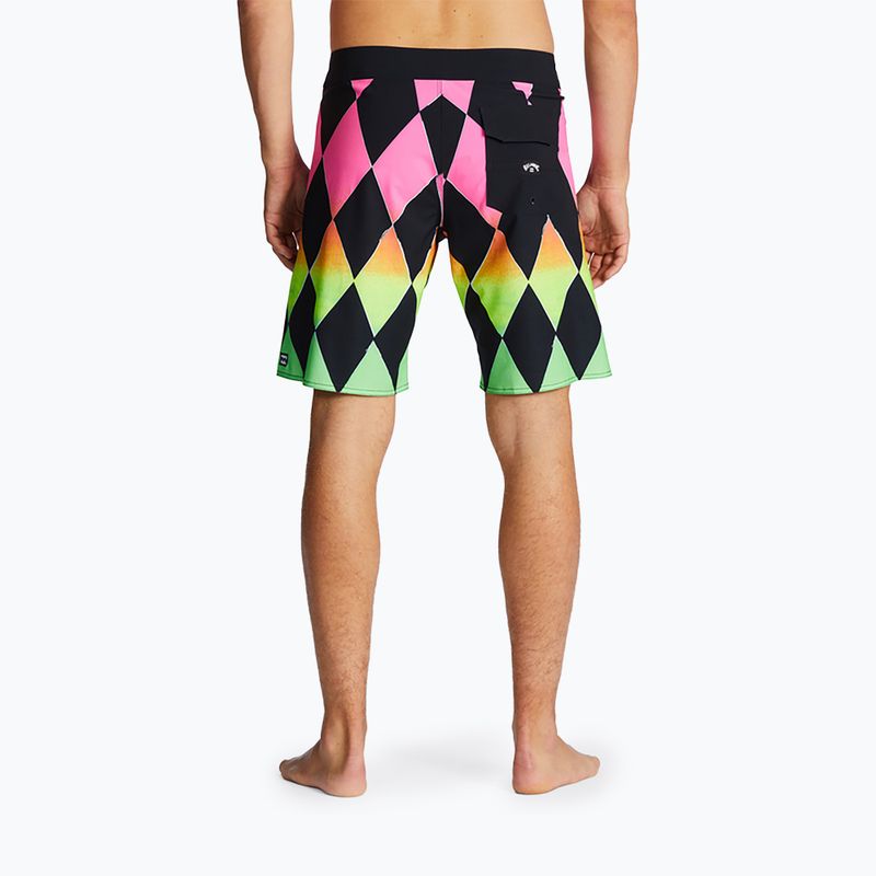 Pánske plavecké šortky Billabong Sundays Airlite neon 3