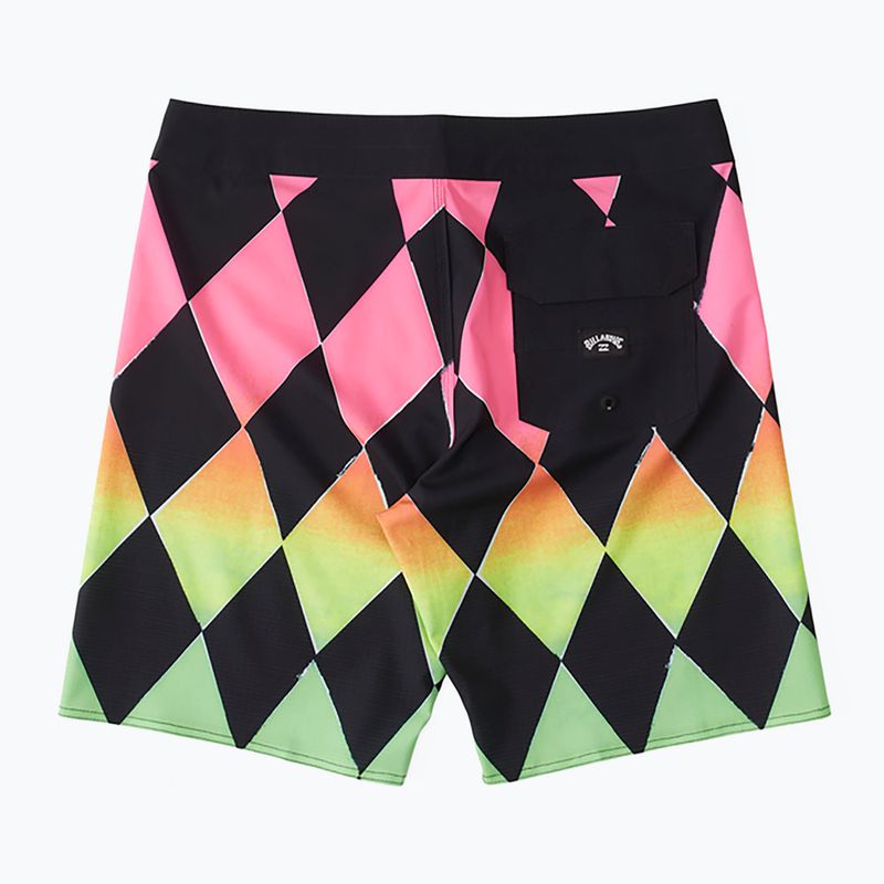 Pánske plavecké šortky Billabong Sundays Airlite neon 8