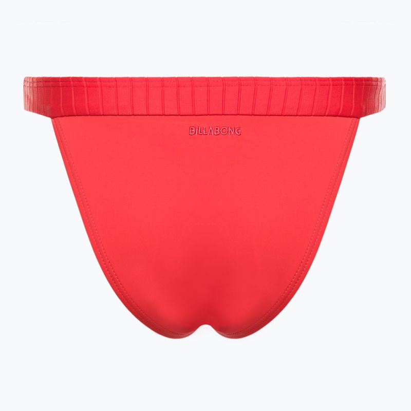 Spodný diel plaviek Billabong Lined Up Banded Hike bright poppy 2