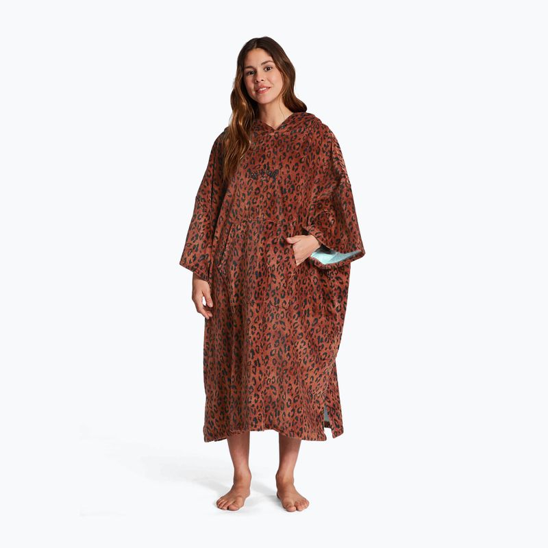 Dámske pončá Billabong Womens Hooded Towel spotted
