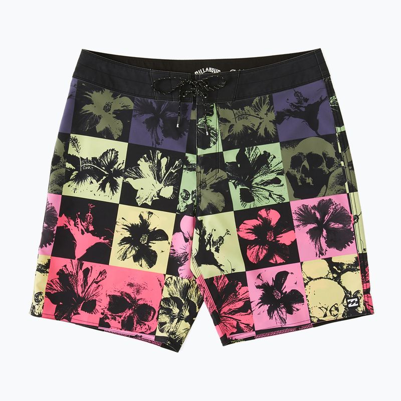 Pánske plavecké šortky Billabong Sundays Pro multicolor