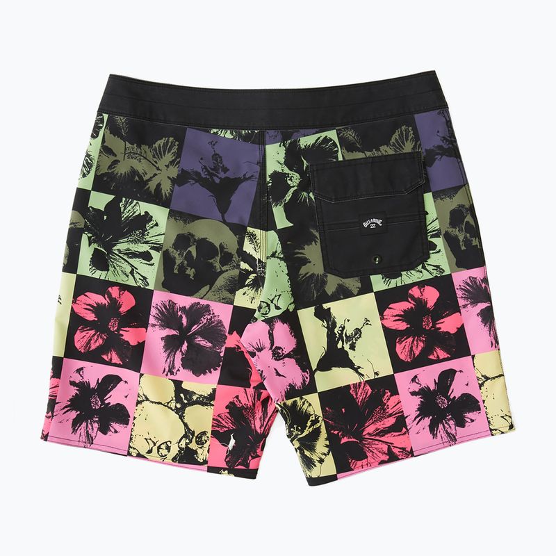 Pánske plavecké šortky Billabong Sundays Pro multicolor 2