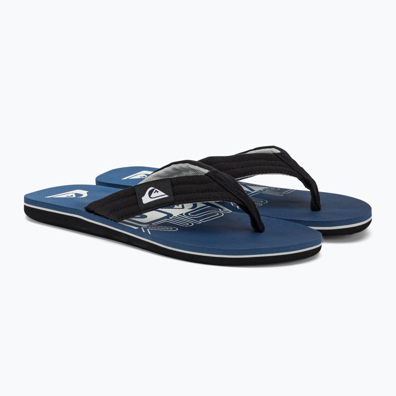 Quiksilver Molokai Layback II pánske žabky modré AQYL101339 4