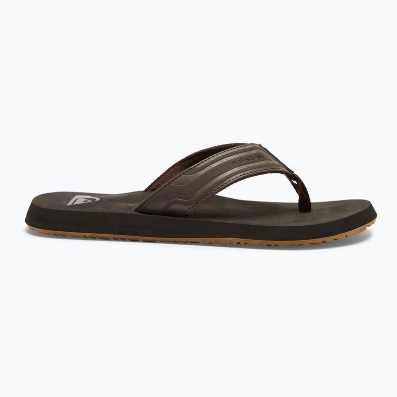 Quiksilver pánske žabky Monkey Wrench Core brown AQYL101324 9