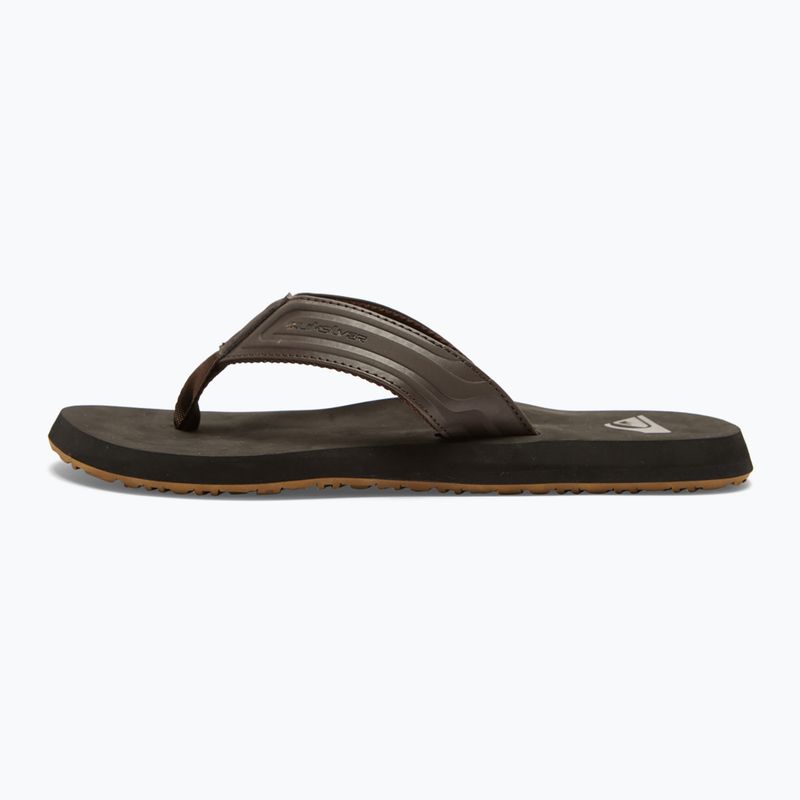 Quiksilver pánske žabky Monkey Wrench Core brown AQYL101324 10