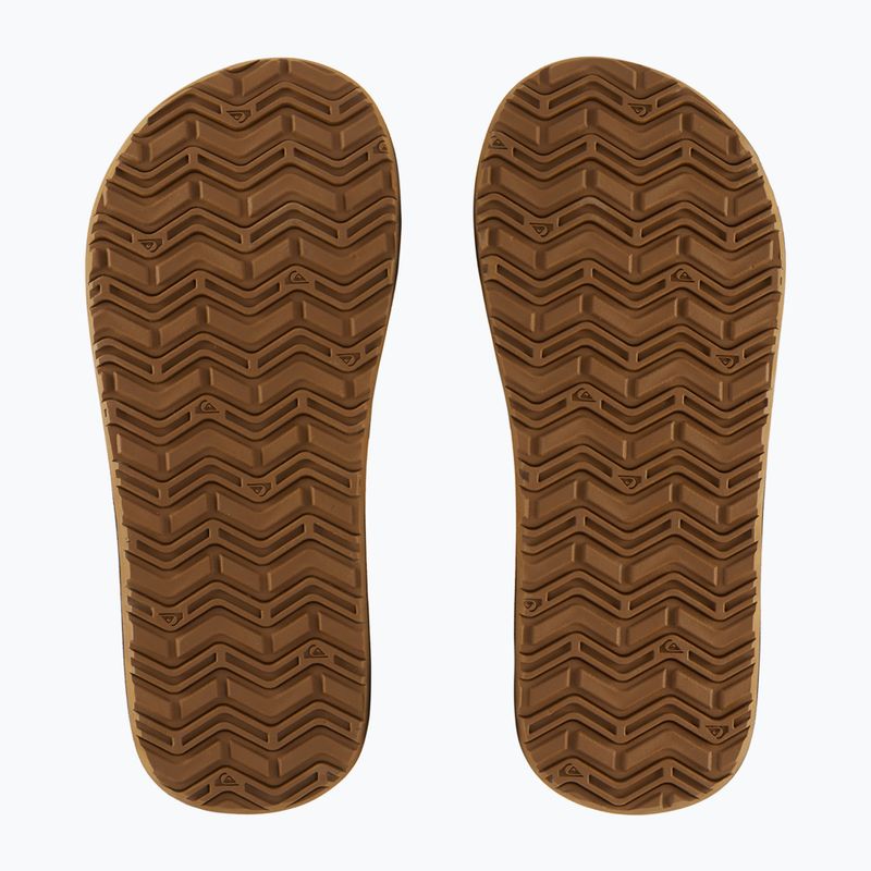Quiksilver pánske žabky Monkey Wrench Core brown AQYL101324 12