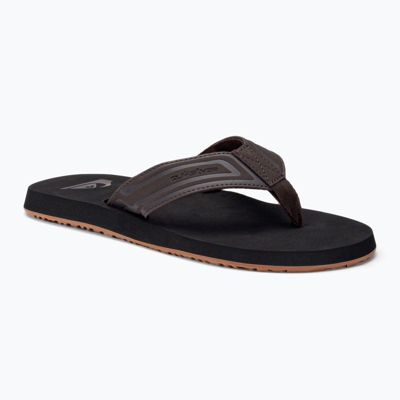 Quiksilver pánske žabky Monkey Wrench Core brown AQYL101324