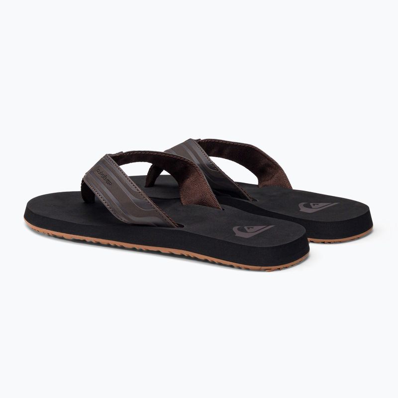 Quiksilver pánske žabky Monkey Wrench Core brown AQYL101324 3