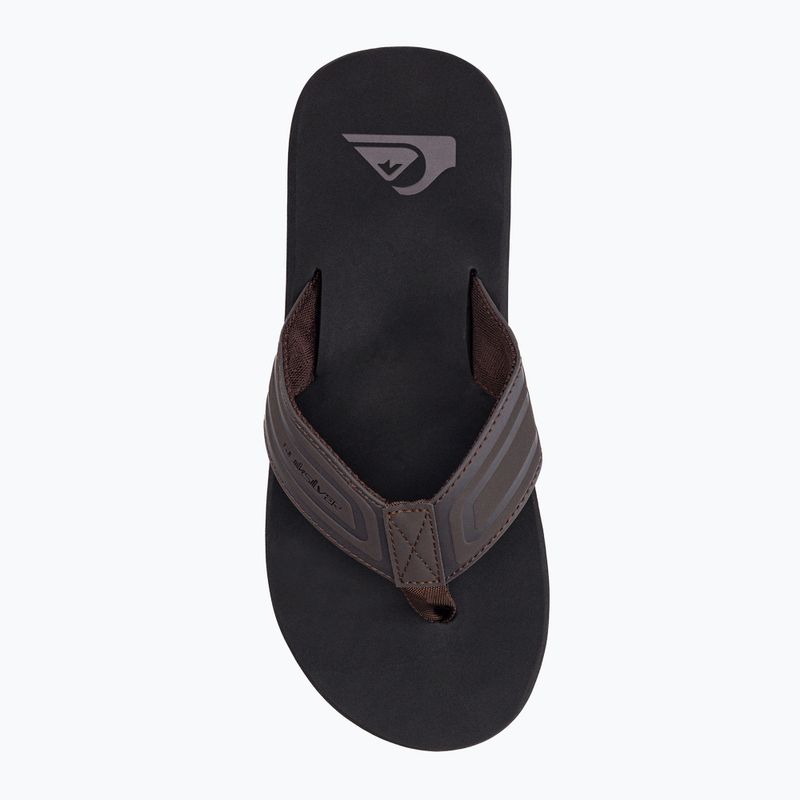 Quiksilver pánske žabky Monkey Wrench Core brown AQYL101324 6