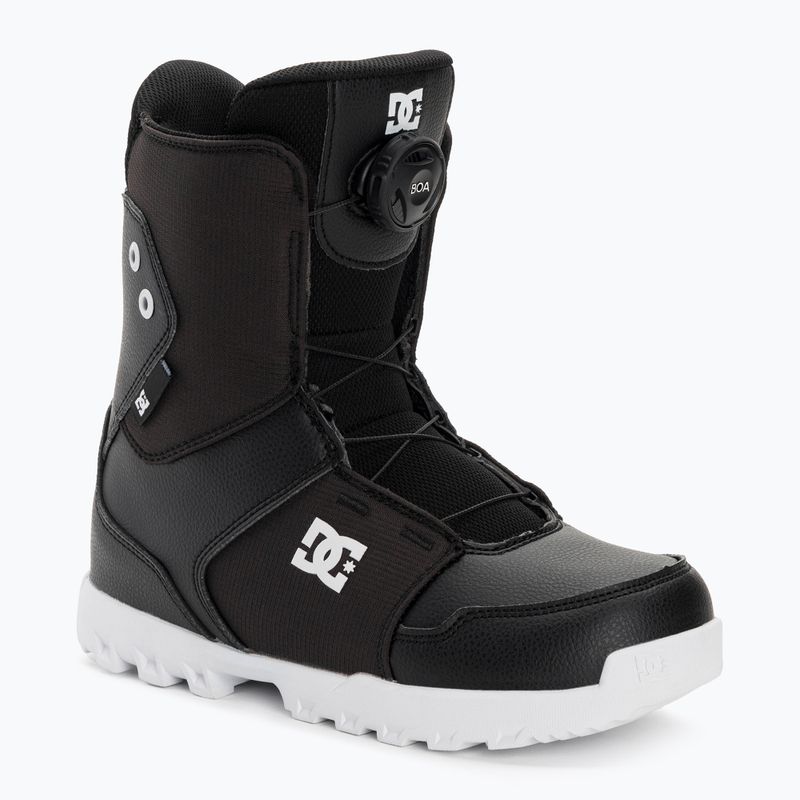 Detské topánky na snowboard DC Youth Scout Jr black/white