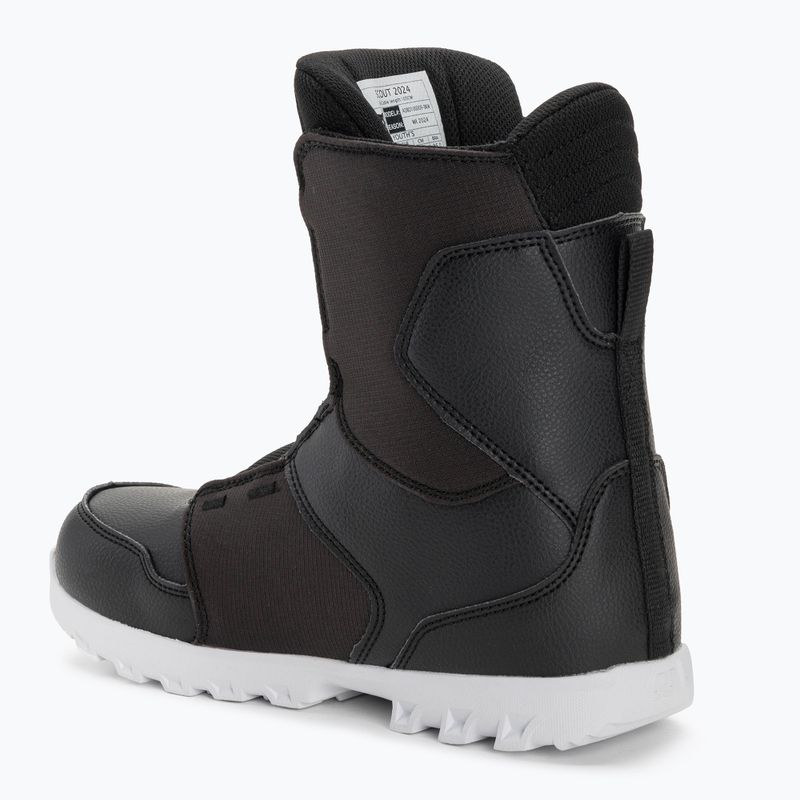 Detské topánky na snowboard DC Youth Scout Jr black/white 2