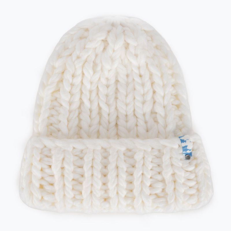 Dámska snowboardová čiapka ROXY Chloe Kim Beanie bright white 5