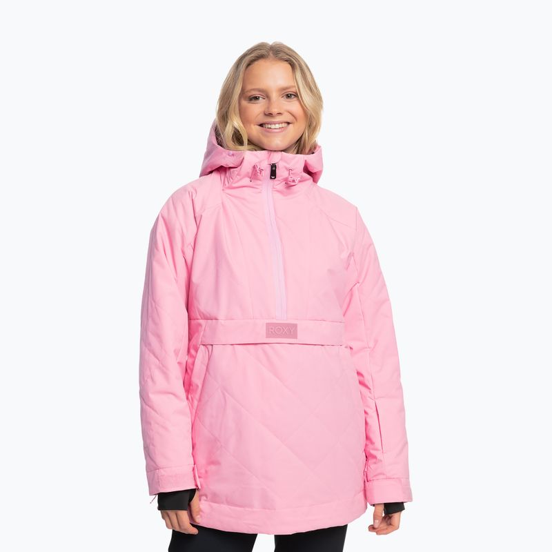Dámska snowboardová bunda ROXY Radiant Lines Overhead pink frosting