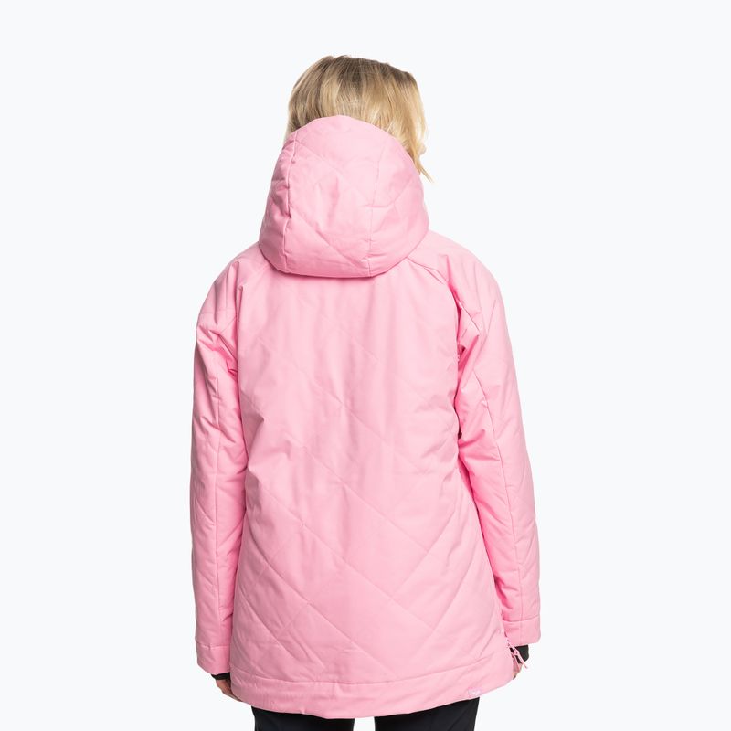 Dámska snowboardová bunda ROXY Radiant Lines Overhead pink frosting 2