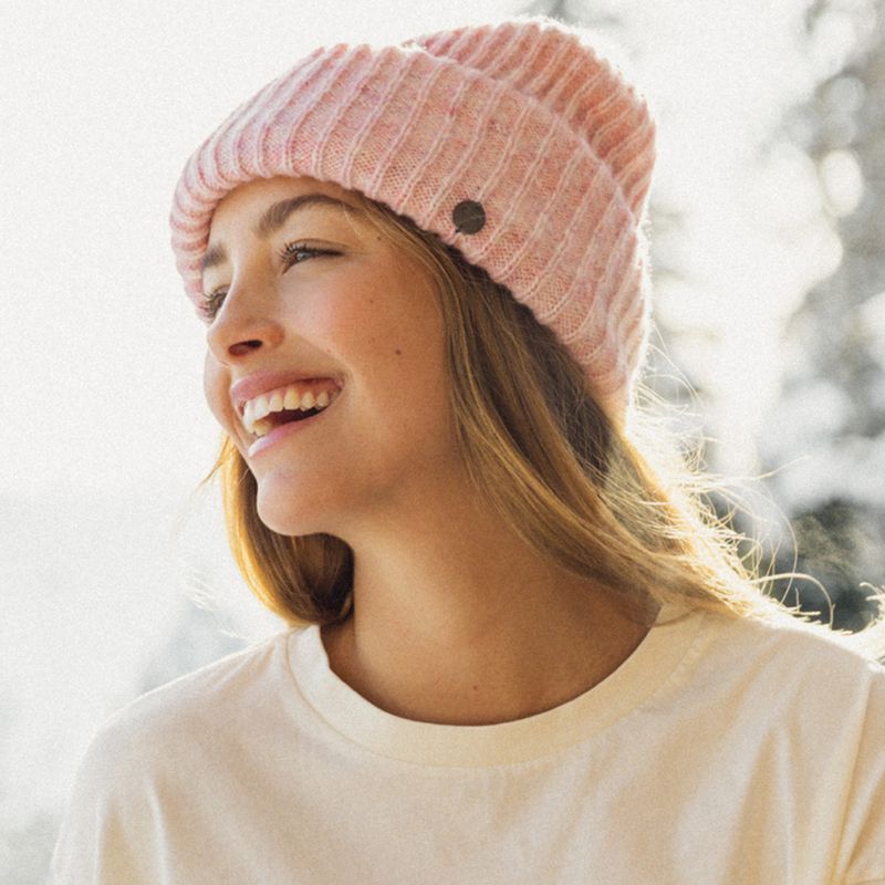 Dámska snowboardová čiapka ROXY Nevea Beanie pink frosting 10