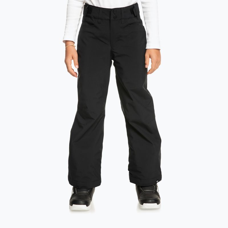 Detské snowboardové nohavice ROXY Backyard Girl true black