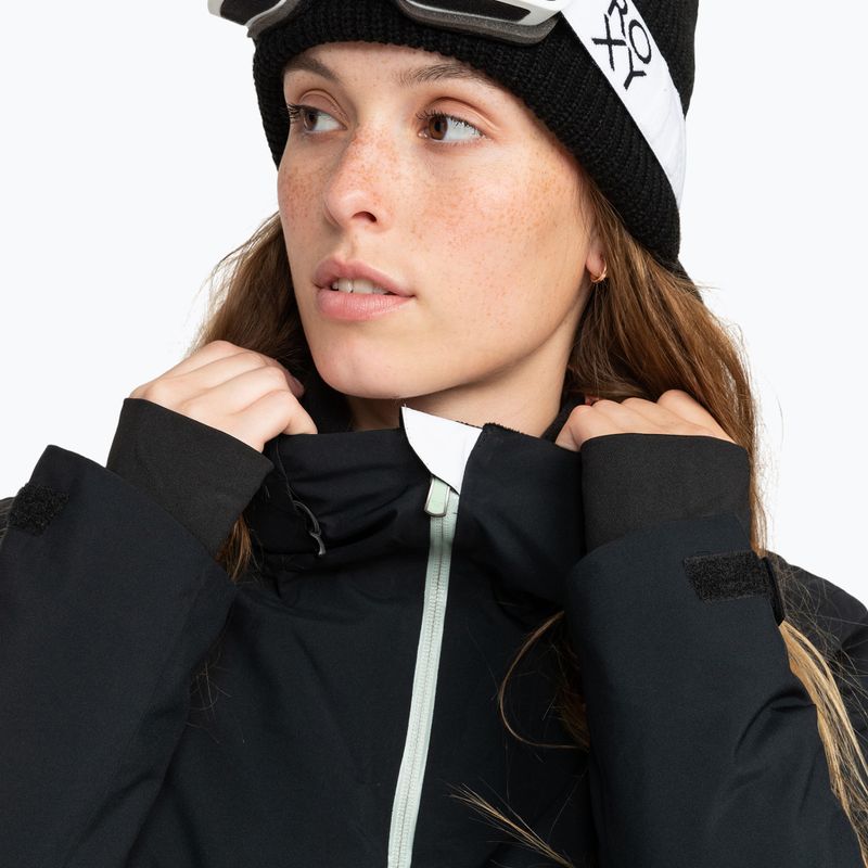 Dámska snowboardová bunda ROXY Peakside true black 4