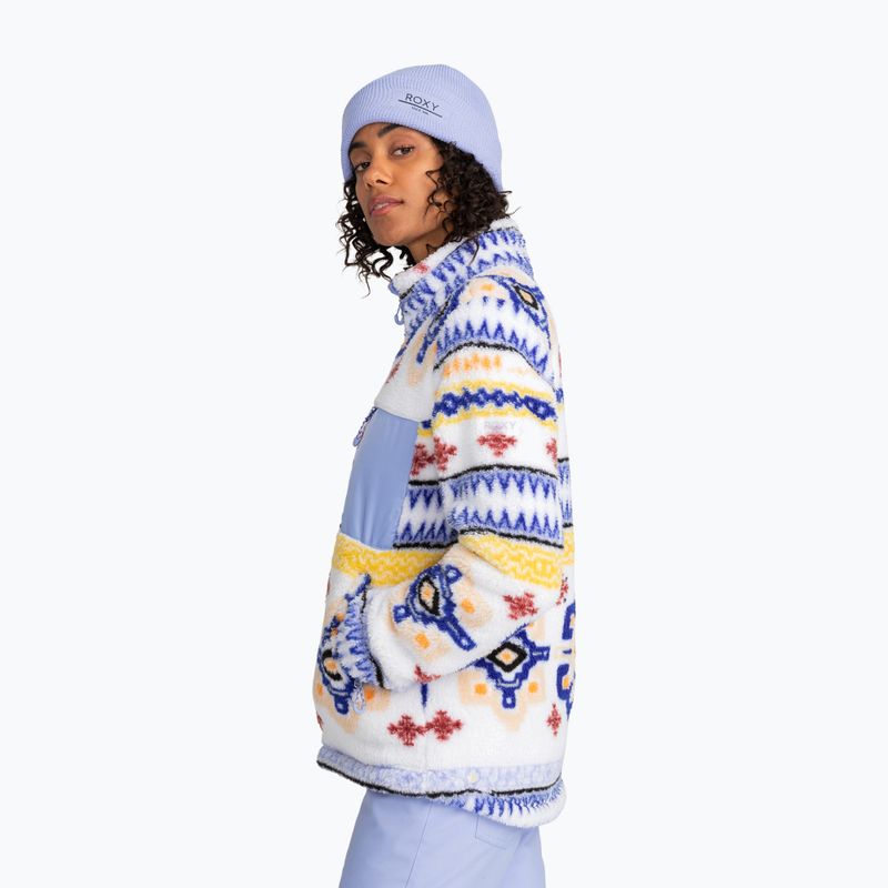 Dámska mikina ROXY Alabama Full Zip bright white chandail 2