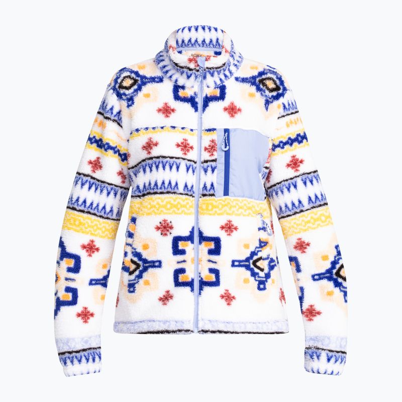 Dámska mikina ROXY Alabama Full Zip bright white chandail 6