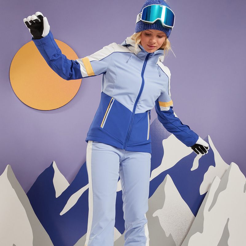 Dámska snowboardová bunda ROXY Peak Chic Softshell easter egg 3