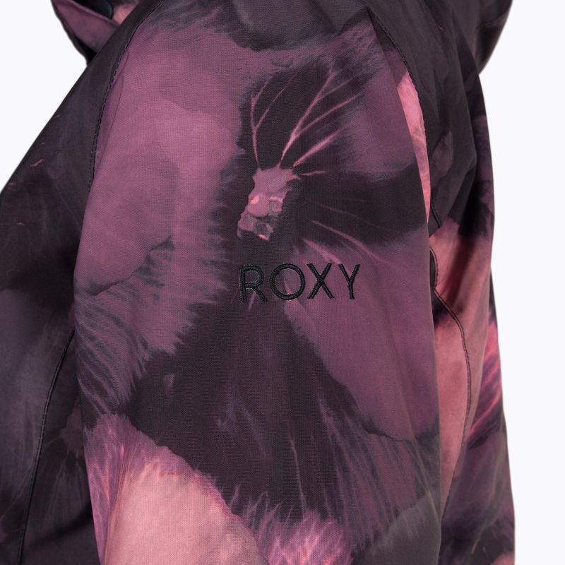 Dámska snowboardová bunda ROXY Jetty true black pansy 5