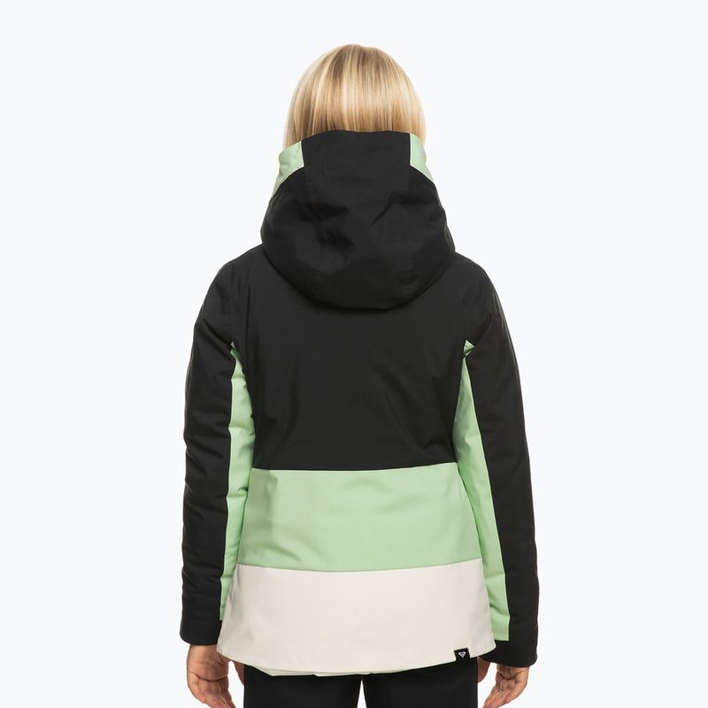 Detská snowboardová bunda ROXY Silverwinter Girl true black 3