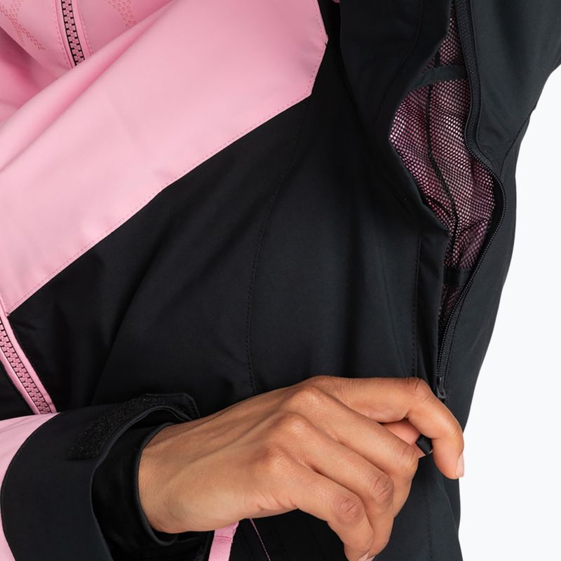 Dámska snowboardová bunda ROXY Free Jet Block pink frosting 3