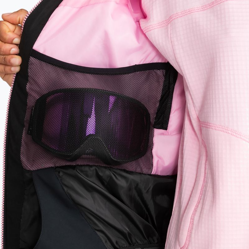 Dámska snowboardová bunda ROXY Free Jet Block pink frosting 5