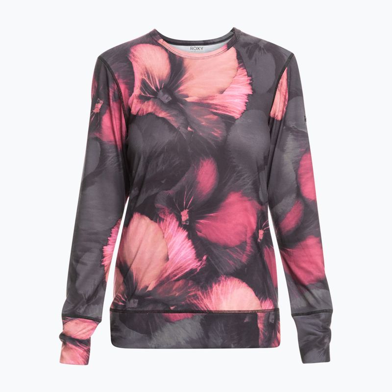 Dámska termoakčná mikina ROXY Daybreak Top true black pansy pansy 3