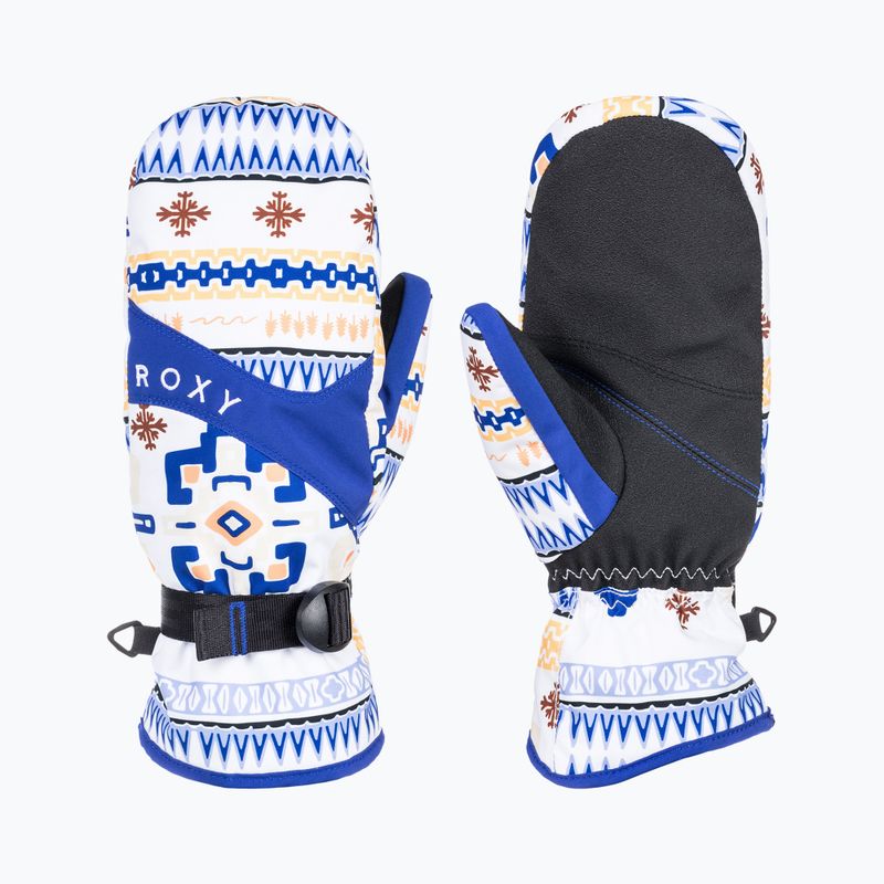 Dámske snowboardové rukavice ROXY Jetty Mitt bright white chandall