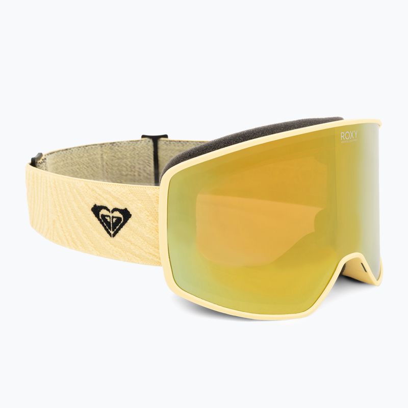 ROXY Storm Dámske snowboardové okuliare sunset gold/gold ml