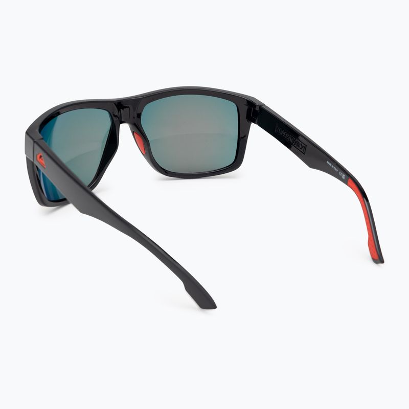 Slnečné okuliare pánske Quiksilver Transmission black ml red 2