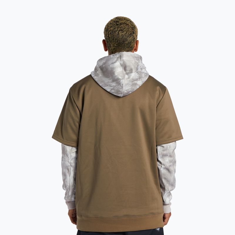 Pánska snowboardová mikina DC Dryden sand stone 3