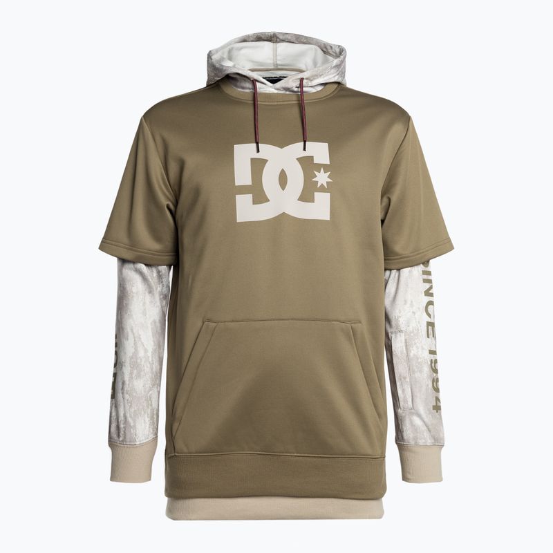 Pánska snowboardová mikina DC Dryden sand stone 6