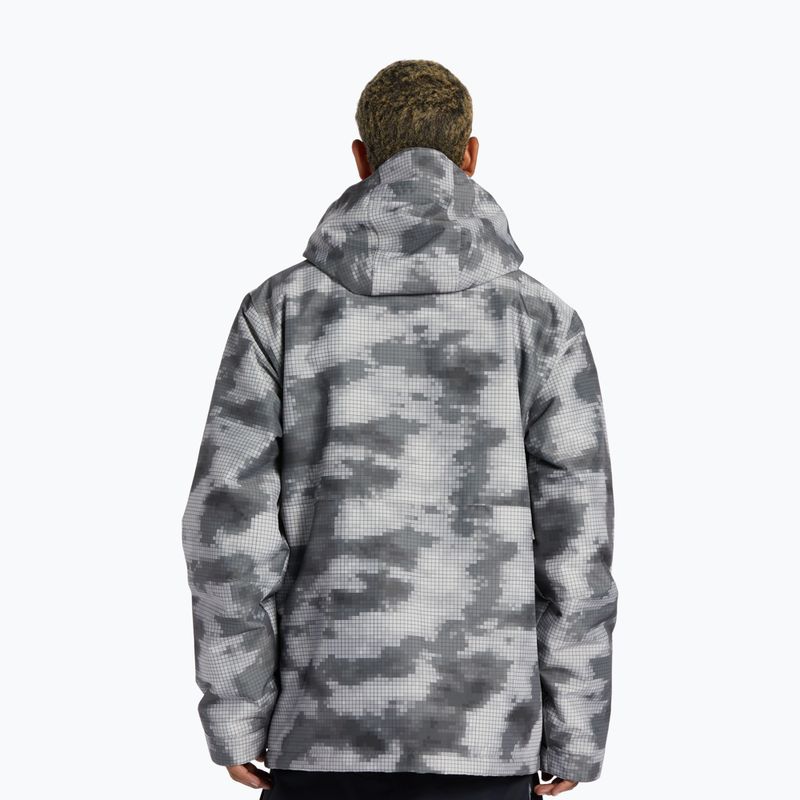 Pánska snowboardová bunda DC Basis Print Cloud Cover 2