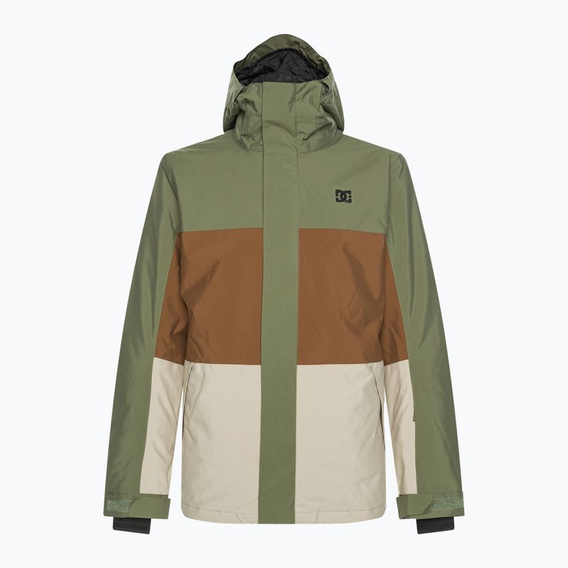 Pánska snowboardová bunda DC Defy four leaf clover 8