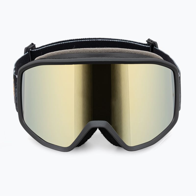 Okuliare na snowboard Quiksilver Harper jagged peak black/gold 2