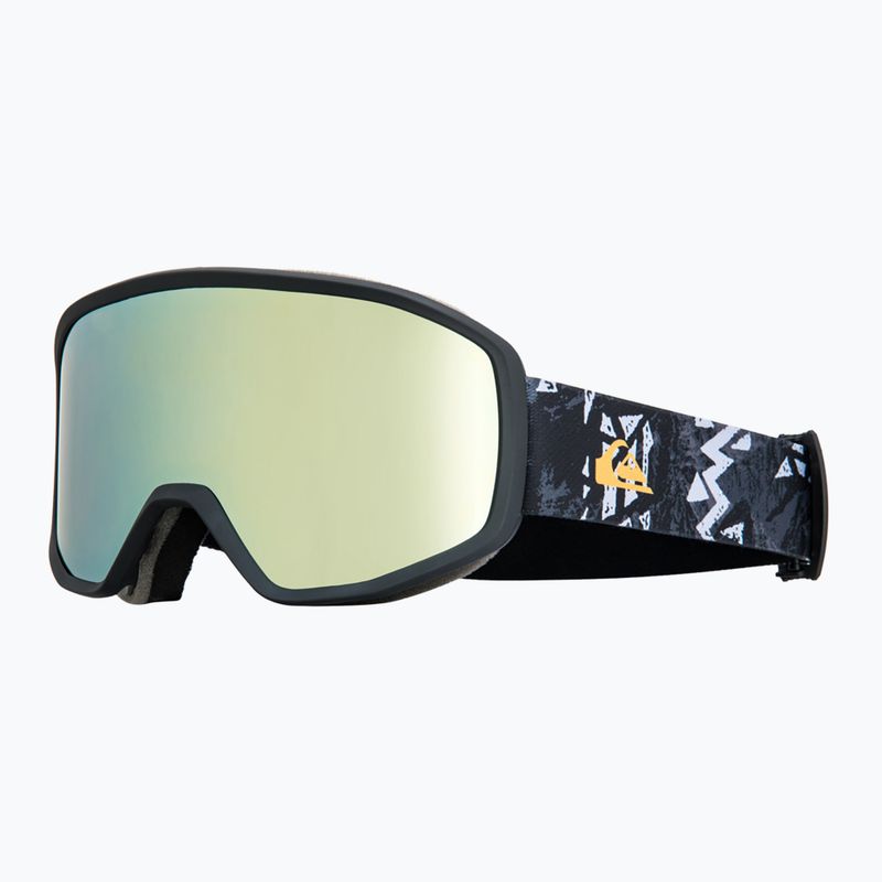 Okuliare na snowboard Quiksilver Harper jagged peak black/gold 5