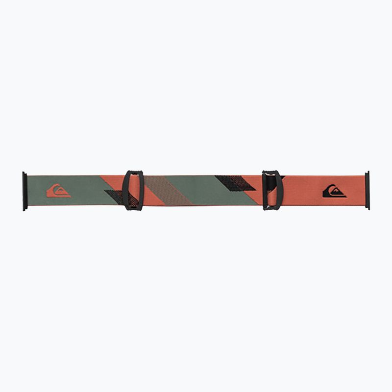 Okuliare na snowboard Quiksilver Discovery vavrínový veniec/zlaté 7