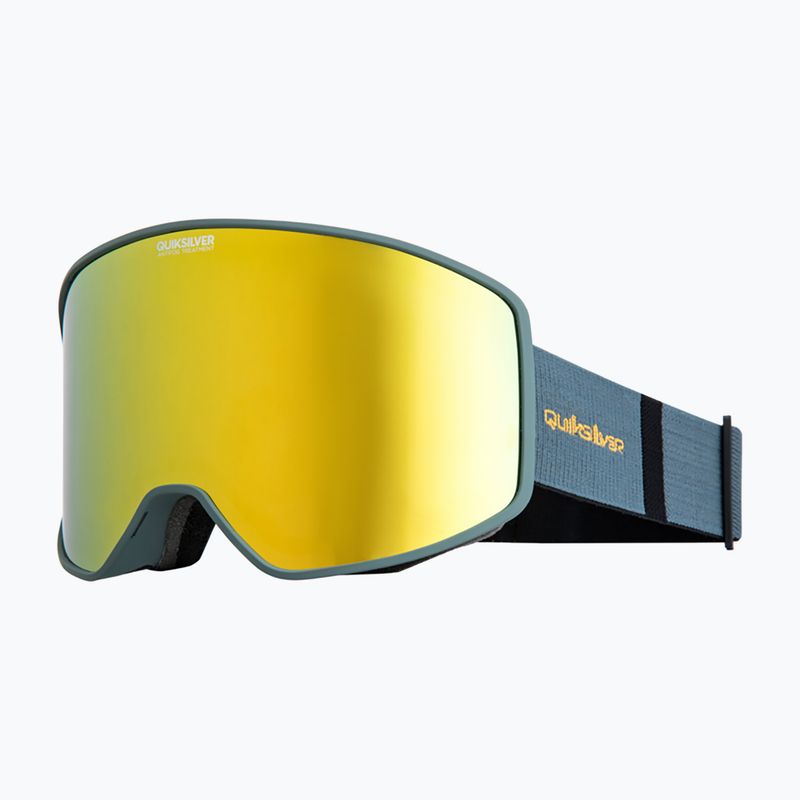 Quiksilver Storm S3 vavrínový veniec / zlaté okuliare na snowboard