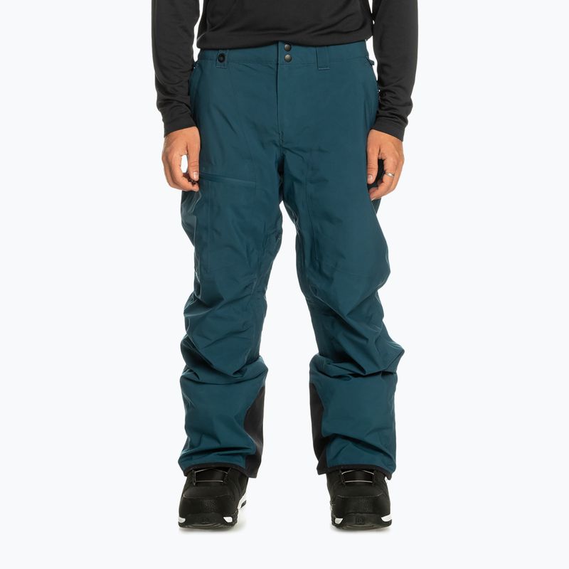 Pánske snowboardové nohavice Quiksilver Forever Stretch Gore-Tex majolica blue