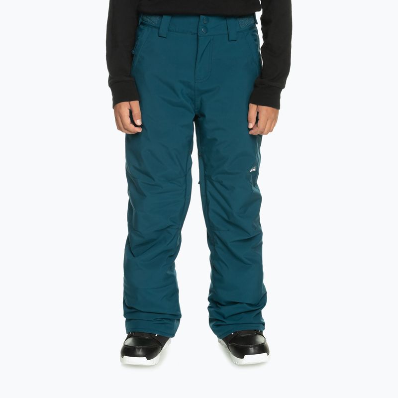 Detské snowboardové nohavice Quiksilver Estate Youth majolica blue